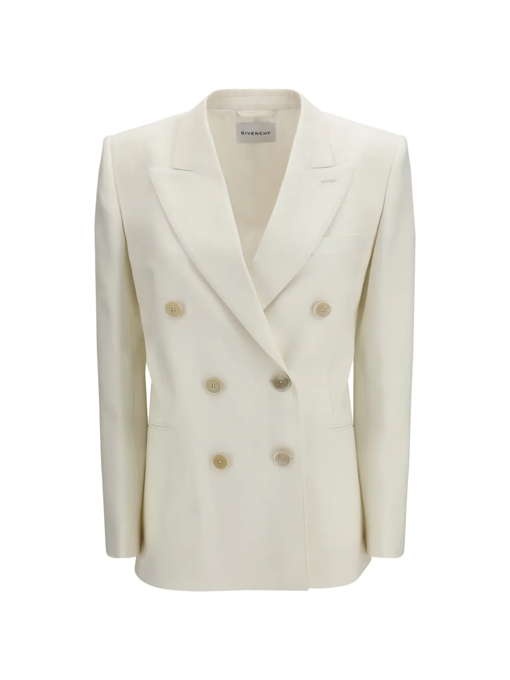 Givenchy double-breasted wool blazer - Bianco