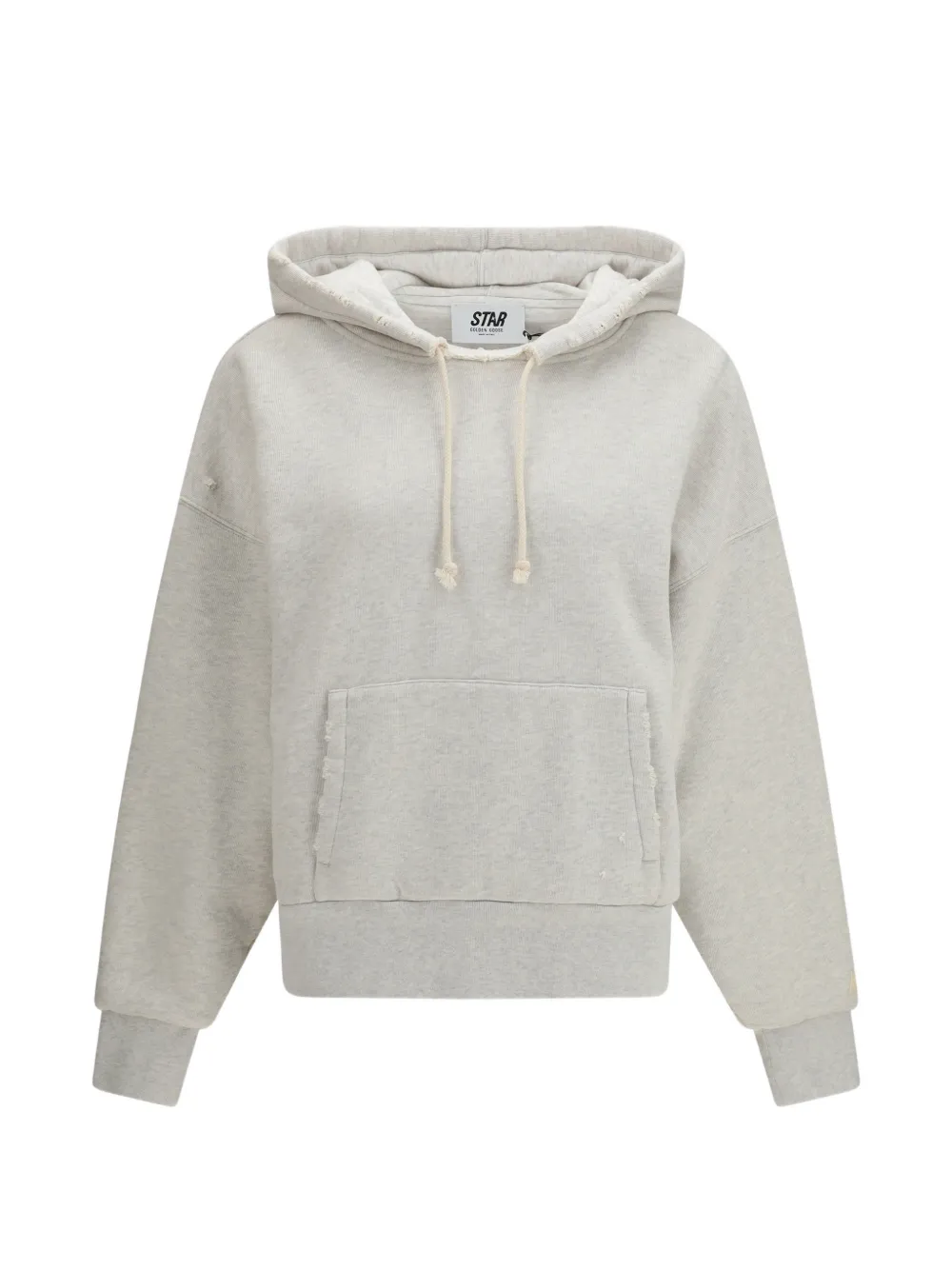 Golden Goose Star drawstring relaxed hoodie - Grigio