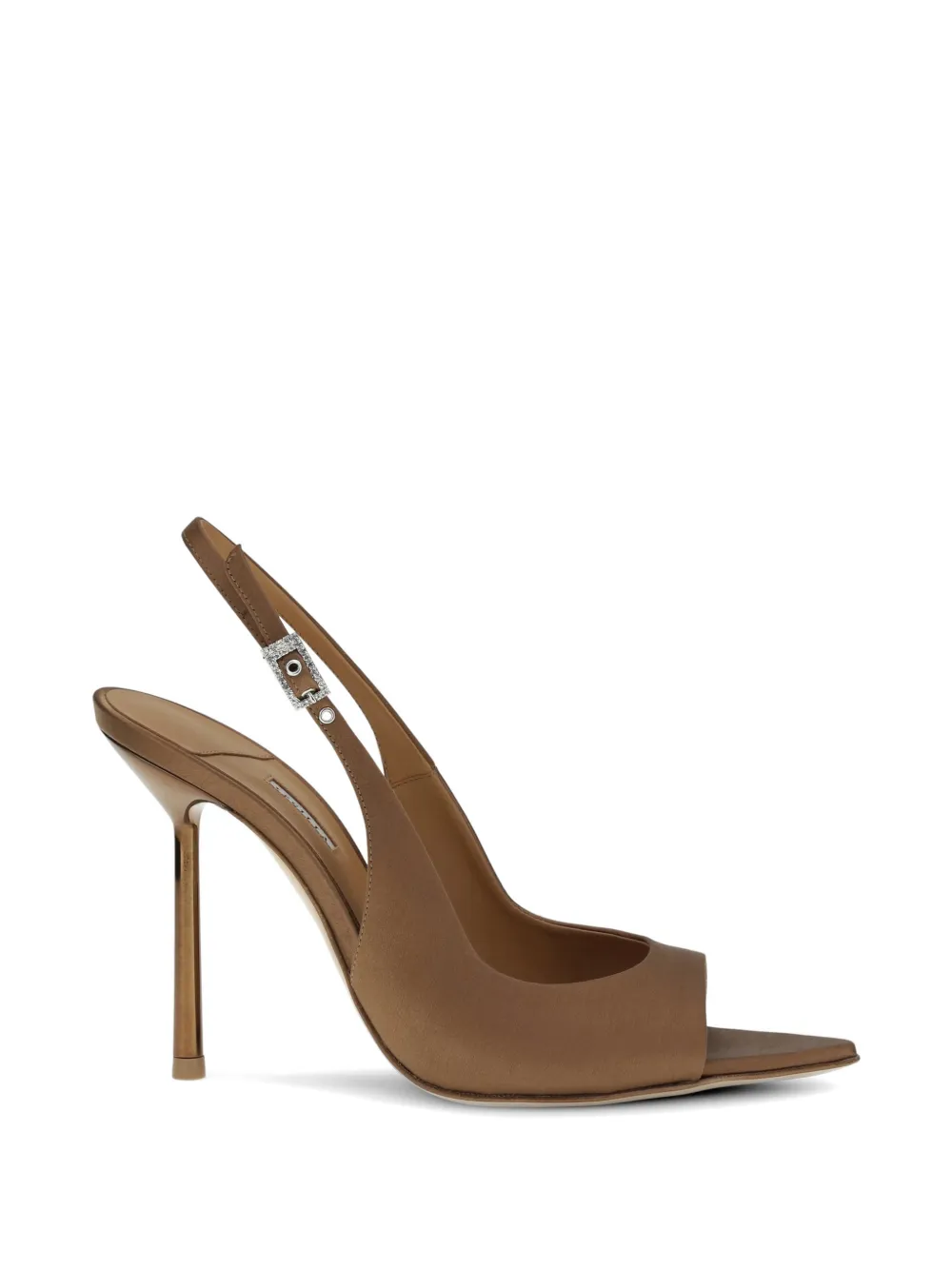 Le Silla slingback heeled sandals - Marrone