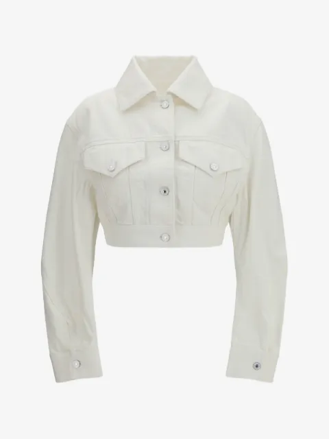 Givenchy 露背棉短款夹克