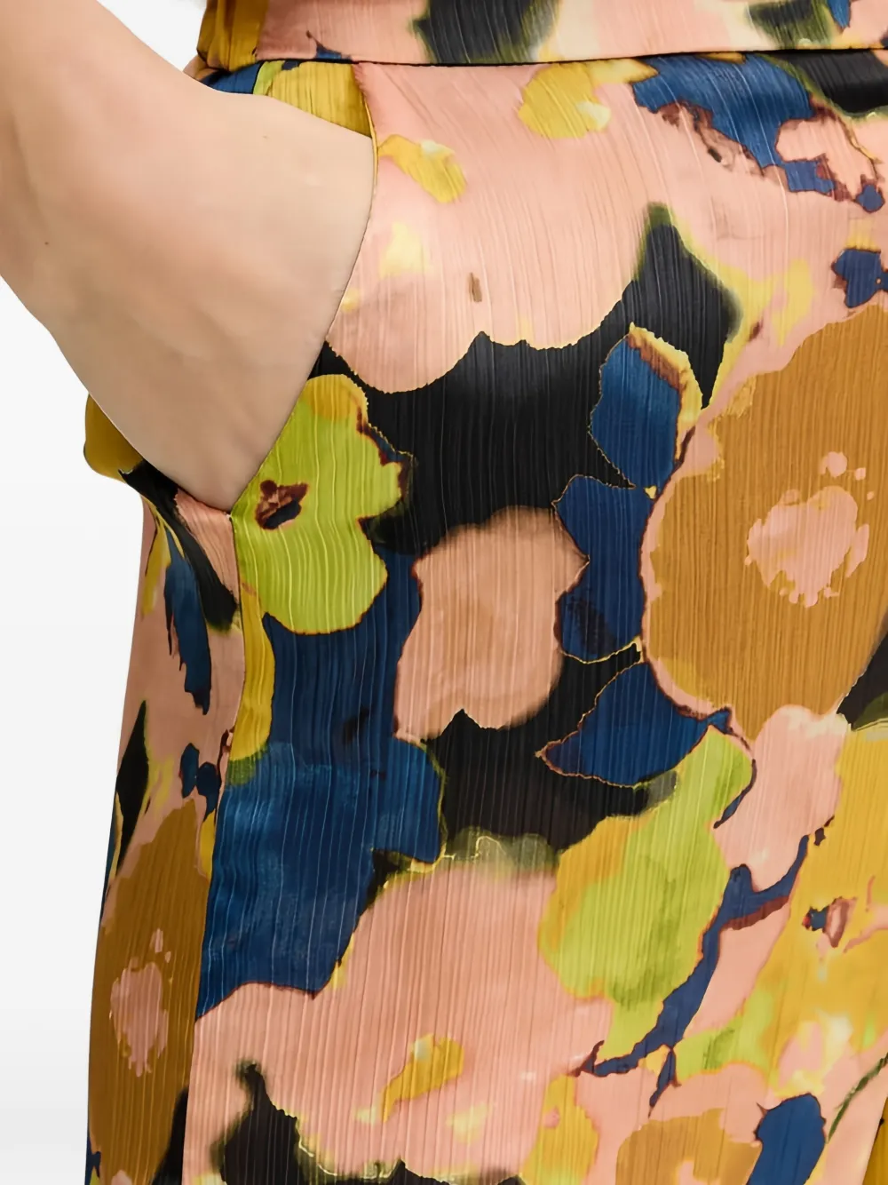 Morgan Broek met wijde pijpen Geel