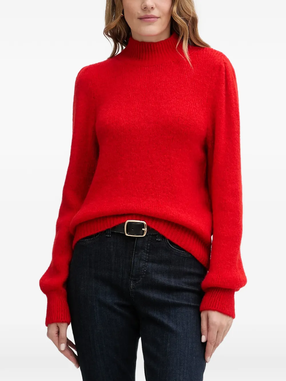 Morgan high-neck sweater