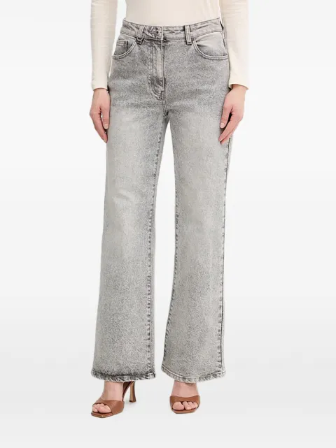 Morgan Pigrim straight-leg jeans