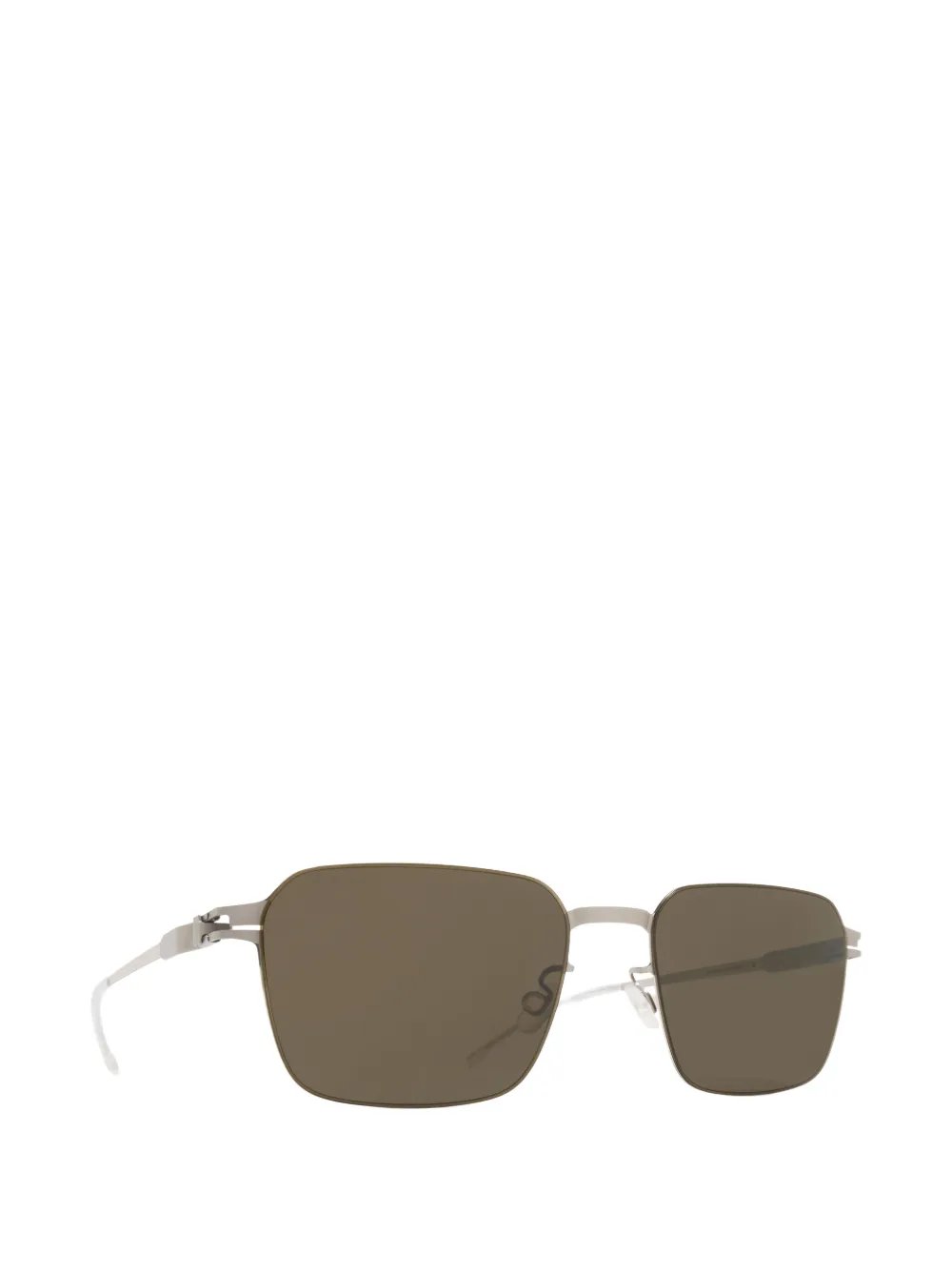 Mykita Arvin Square-frame Sunglasses - Silver 