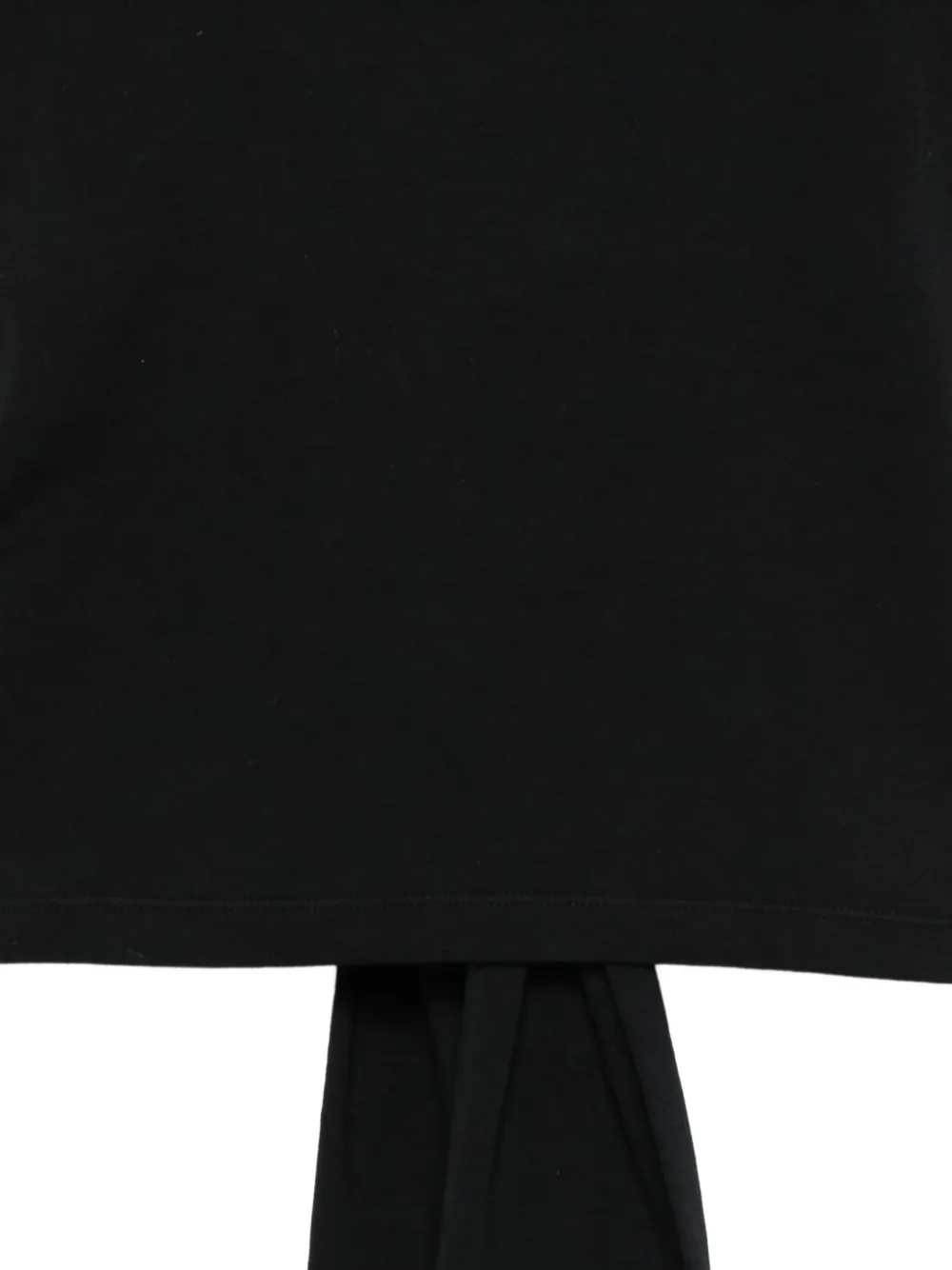 Ba&Sh Gestrikt T-shirt met uitgesneden details Zwart