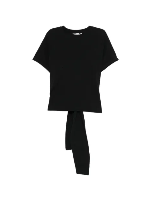 Ba&Sh cut-out tie-back T-shirt