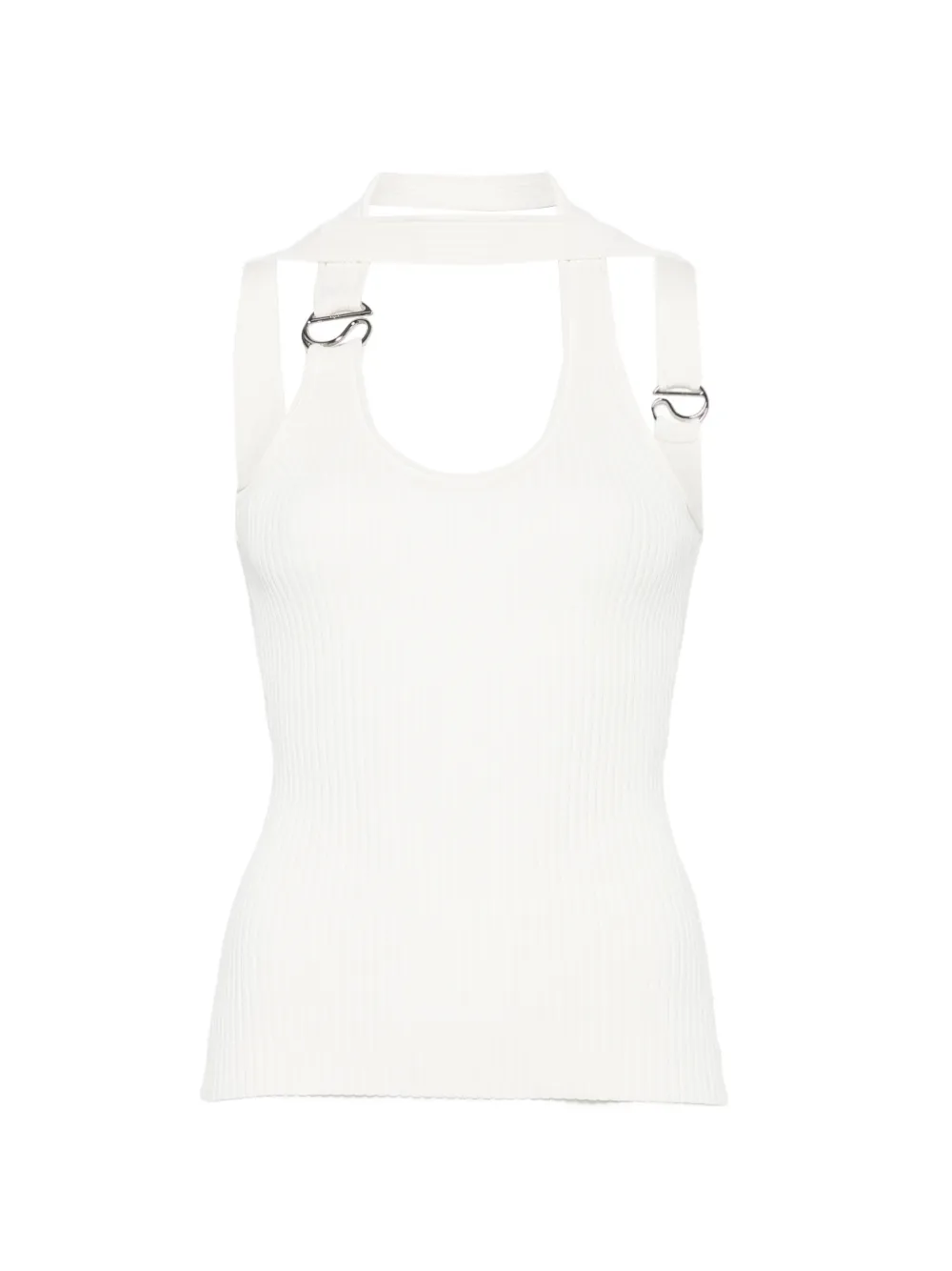 Coperni halterneck top - Bianco