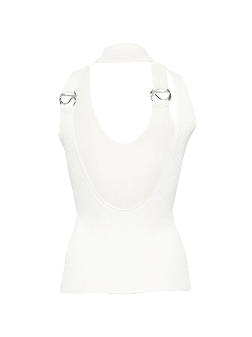  Coperni Halterneck Top - White 