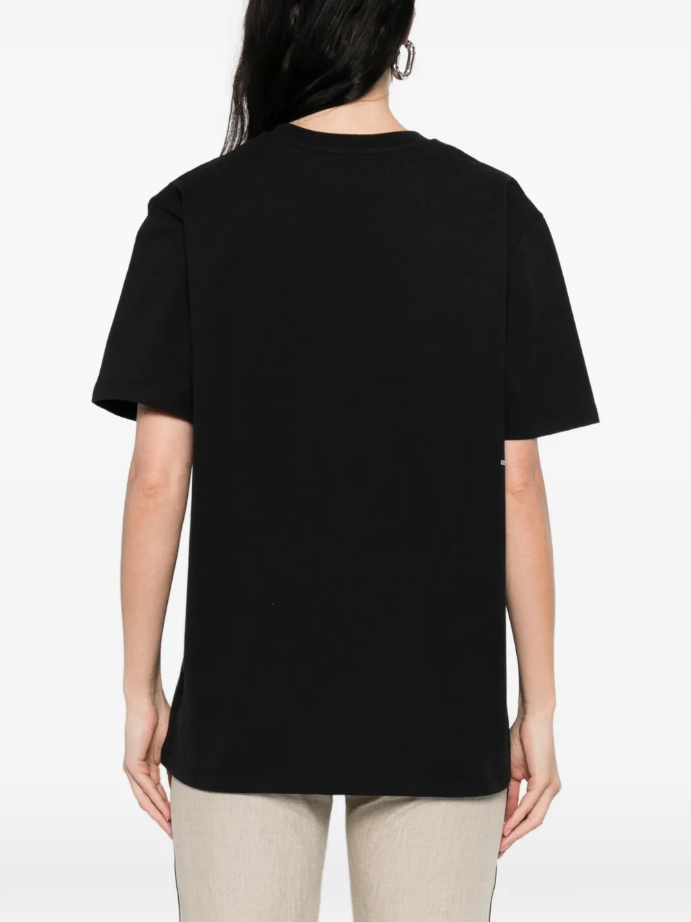 Coperni T-shirt met print Zwart