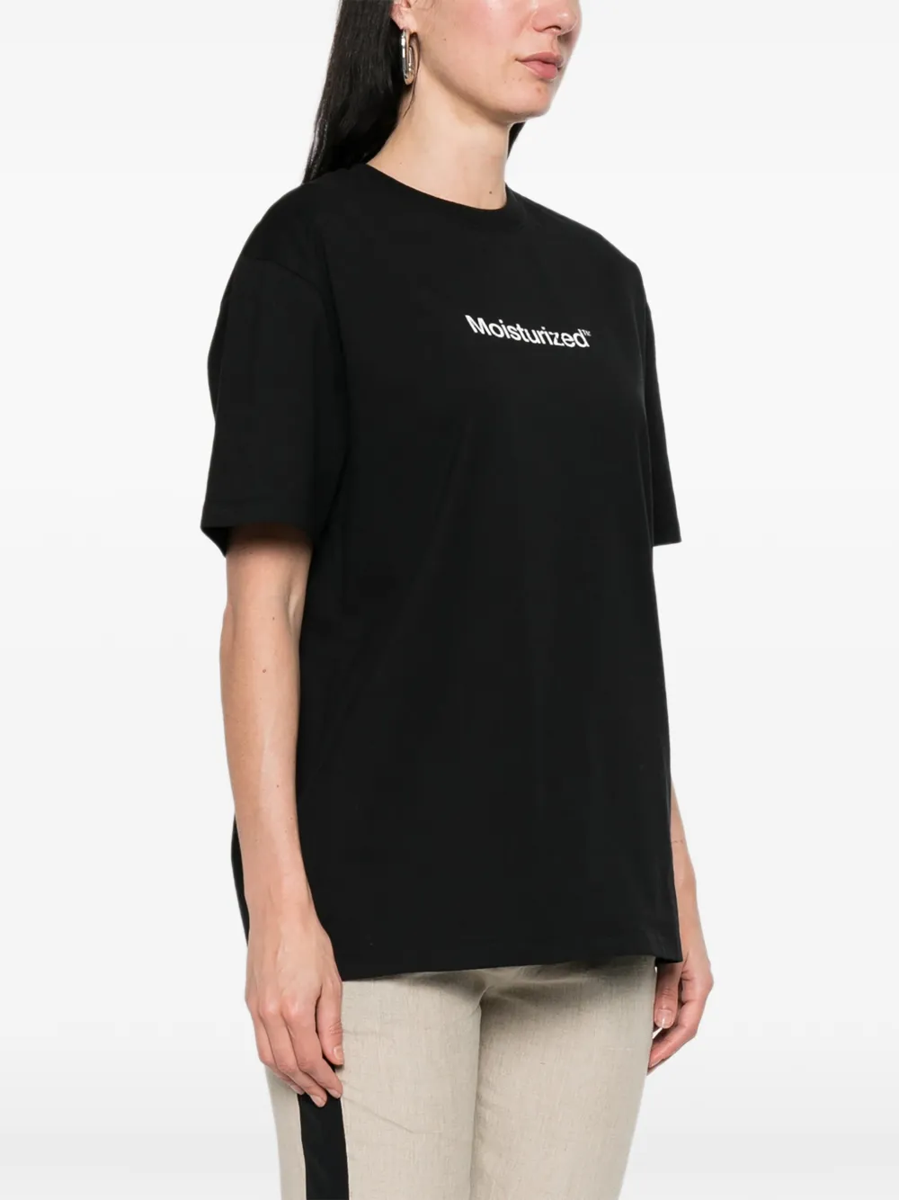 Coperni T-shirt met print Zwart