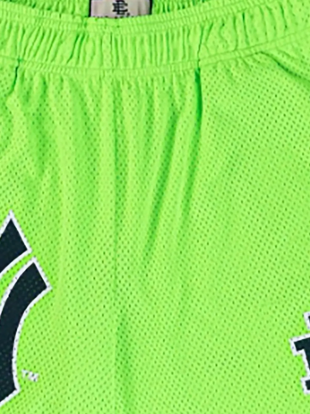 ERIC EMANUEL x New Era logoprinten shorts Groen