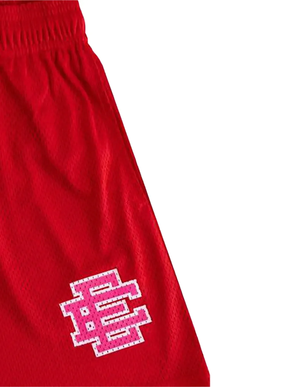 ERIC EMANUEL Shorts met logo Rood