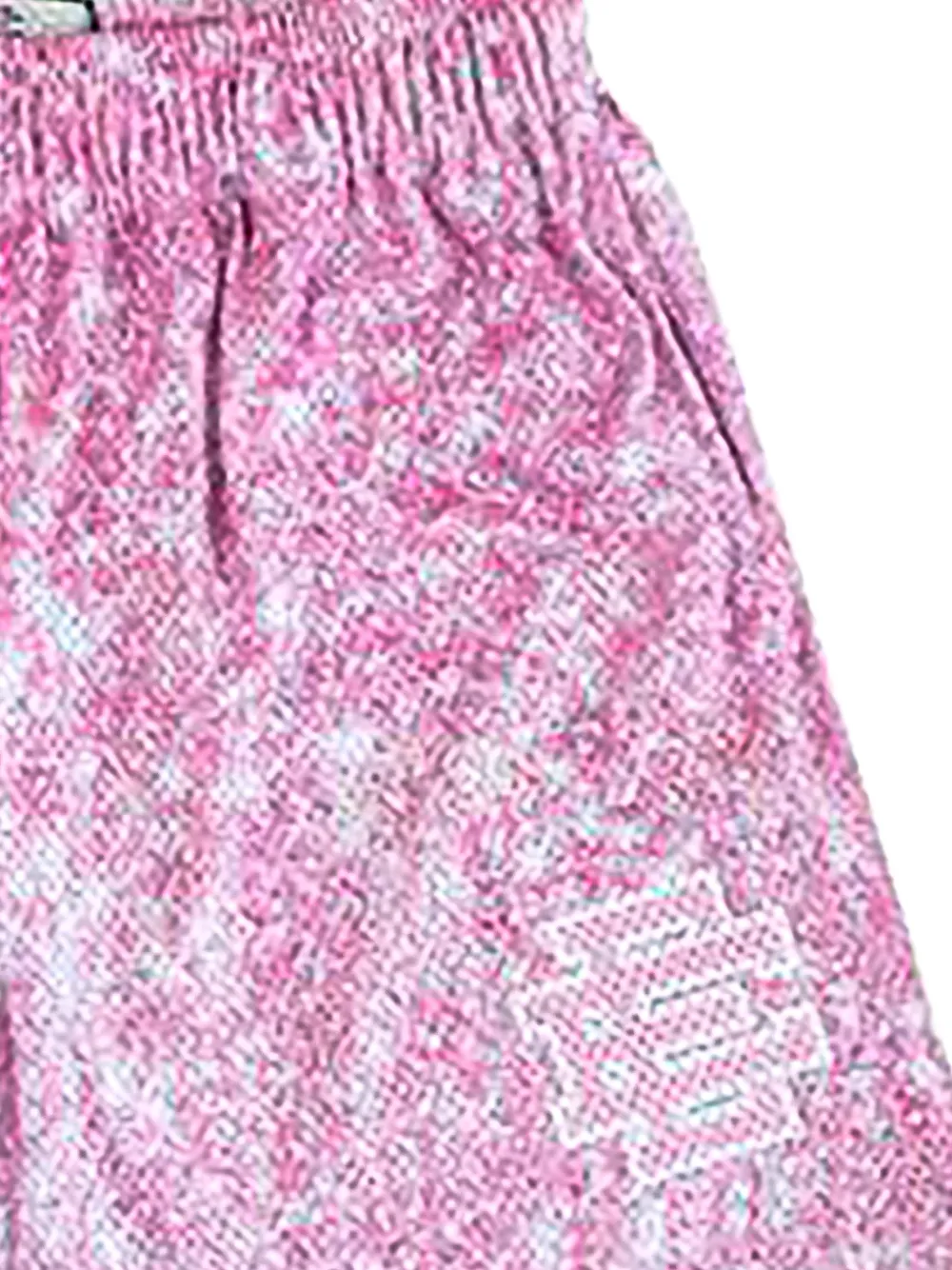 ERIC EMANUEL Shorts met logodetail Roze