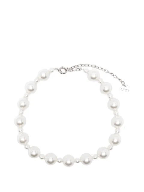 Nº21 faux-pearl necklace