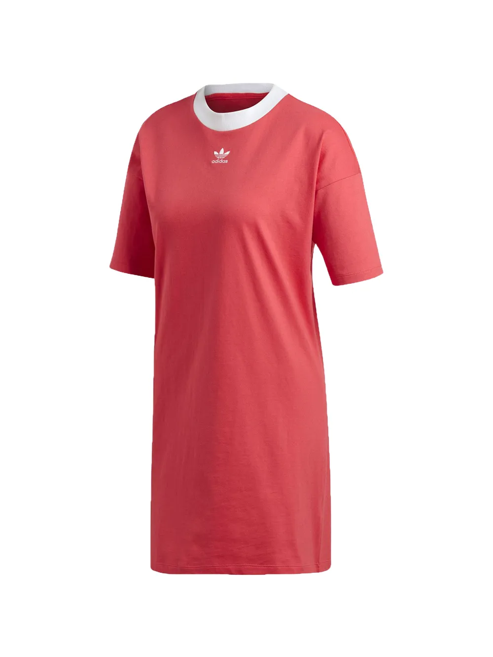 adidas Trefoil logo-print dress - Rosa