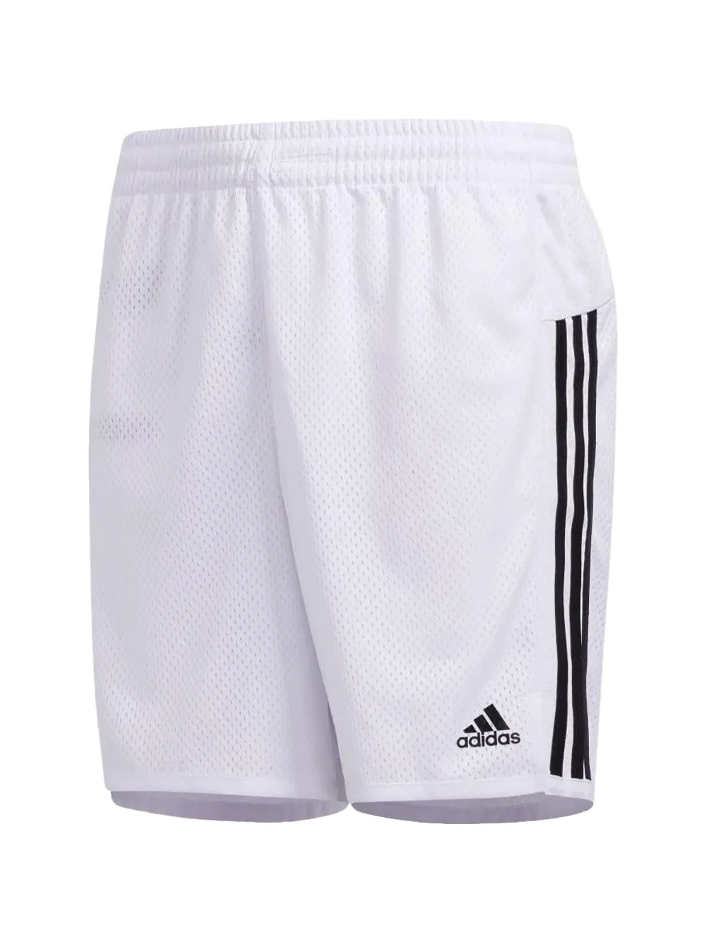 adidas Kids elasticated-waistband shorts - Bianco