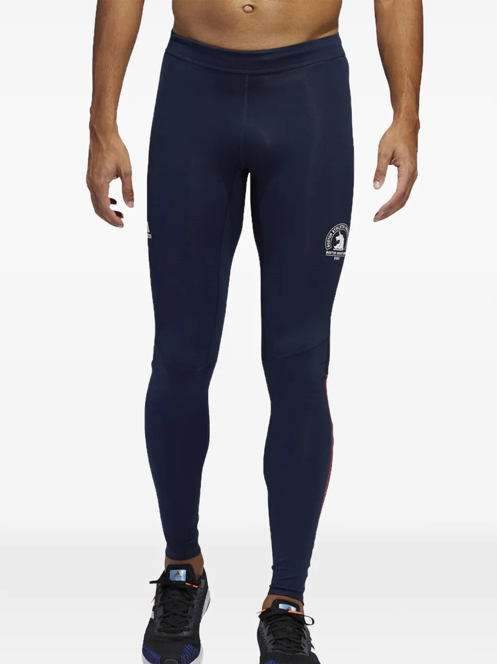 adidas x Boston Marathon® Saturday long tights - Blu