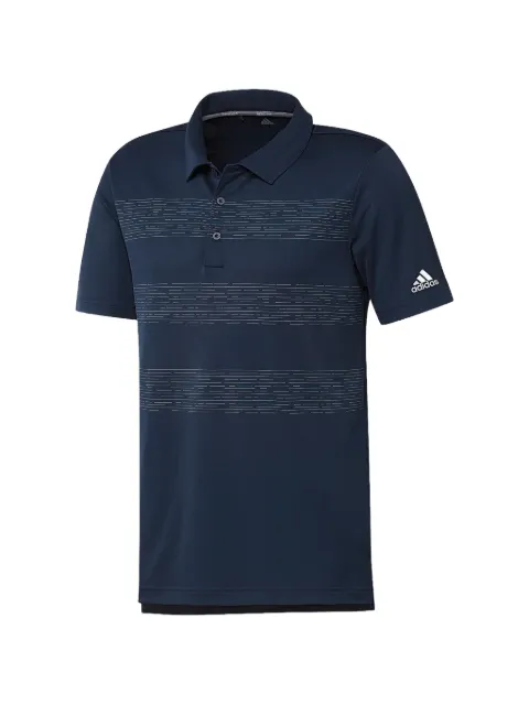 adidas logo-print golf polo shirt