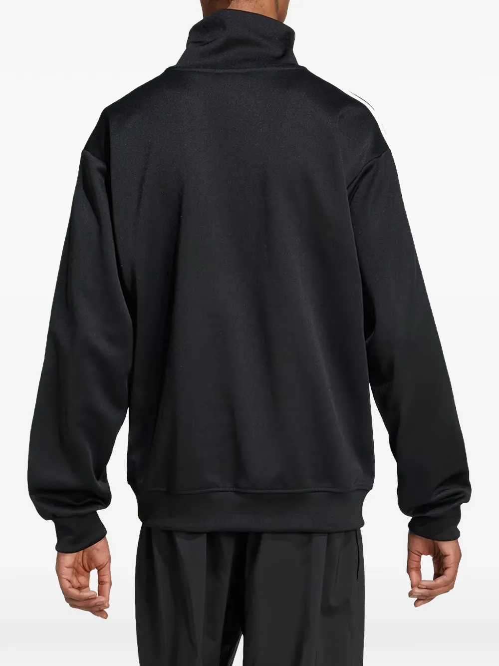 adidas Sweater met korte rits Zwart