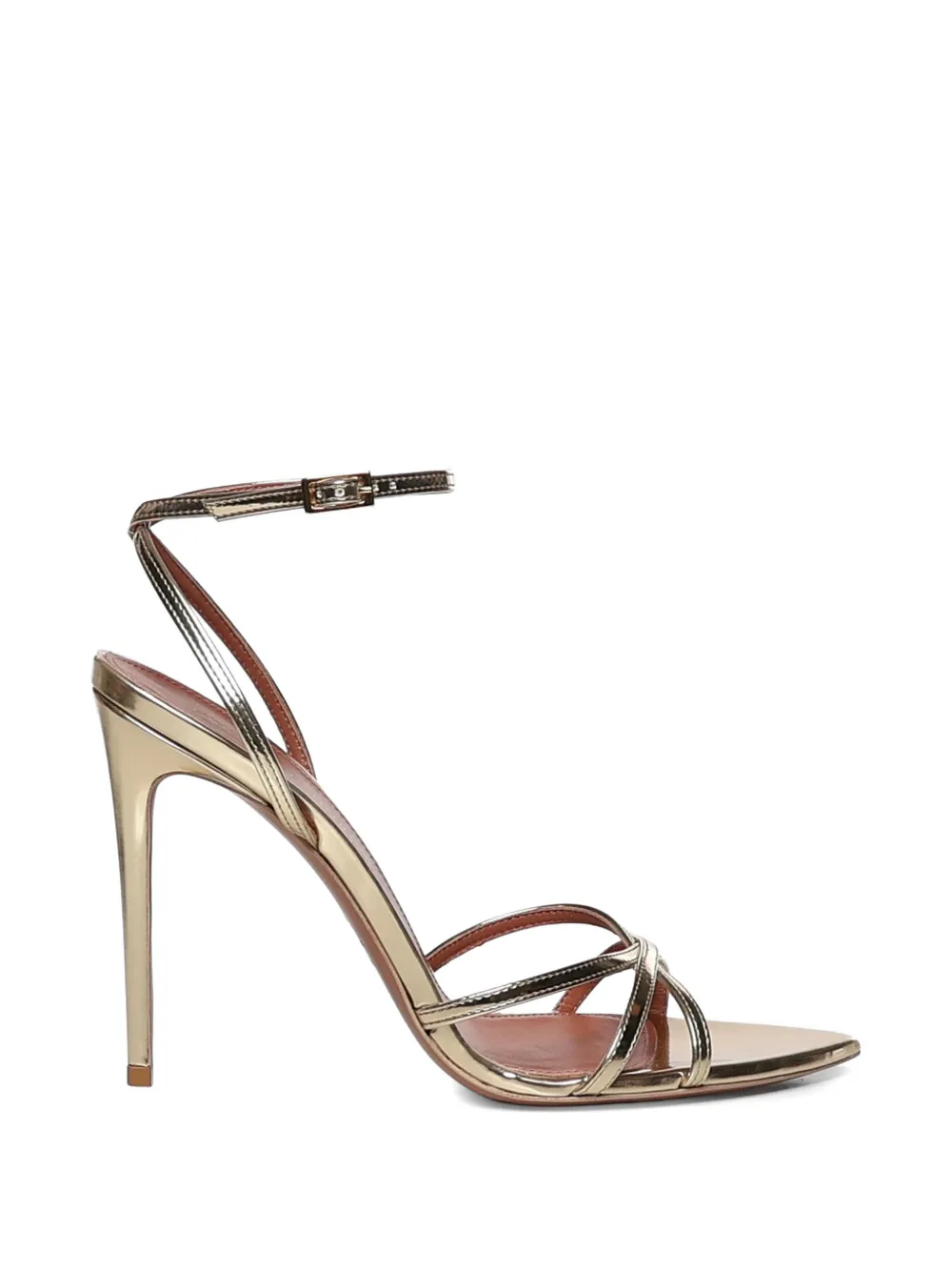 Giuliano Galiano Margot ankle-strap sandals Goud