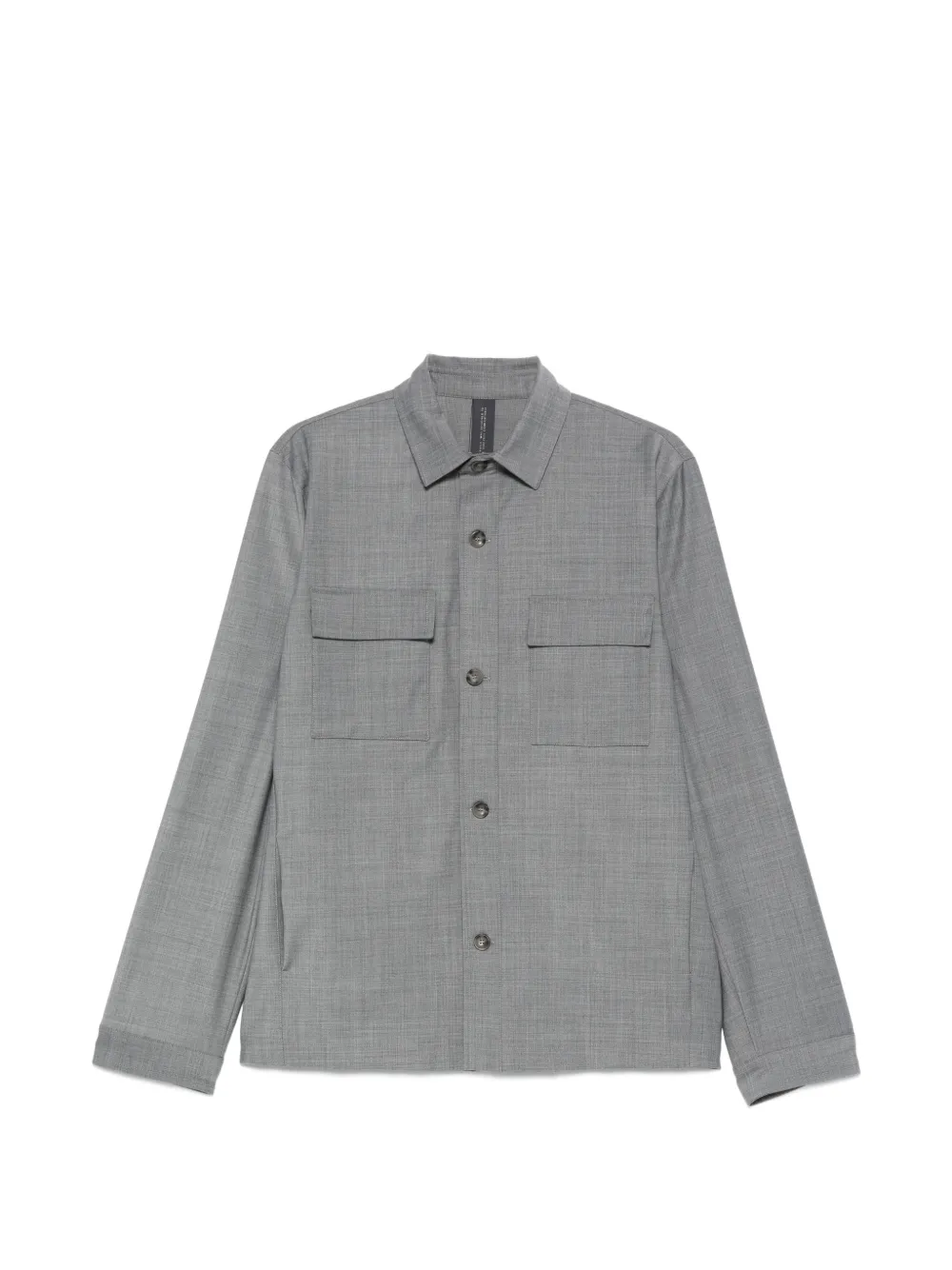 Hosio flap-pocket jacket - Grigio