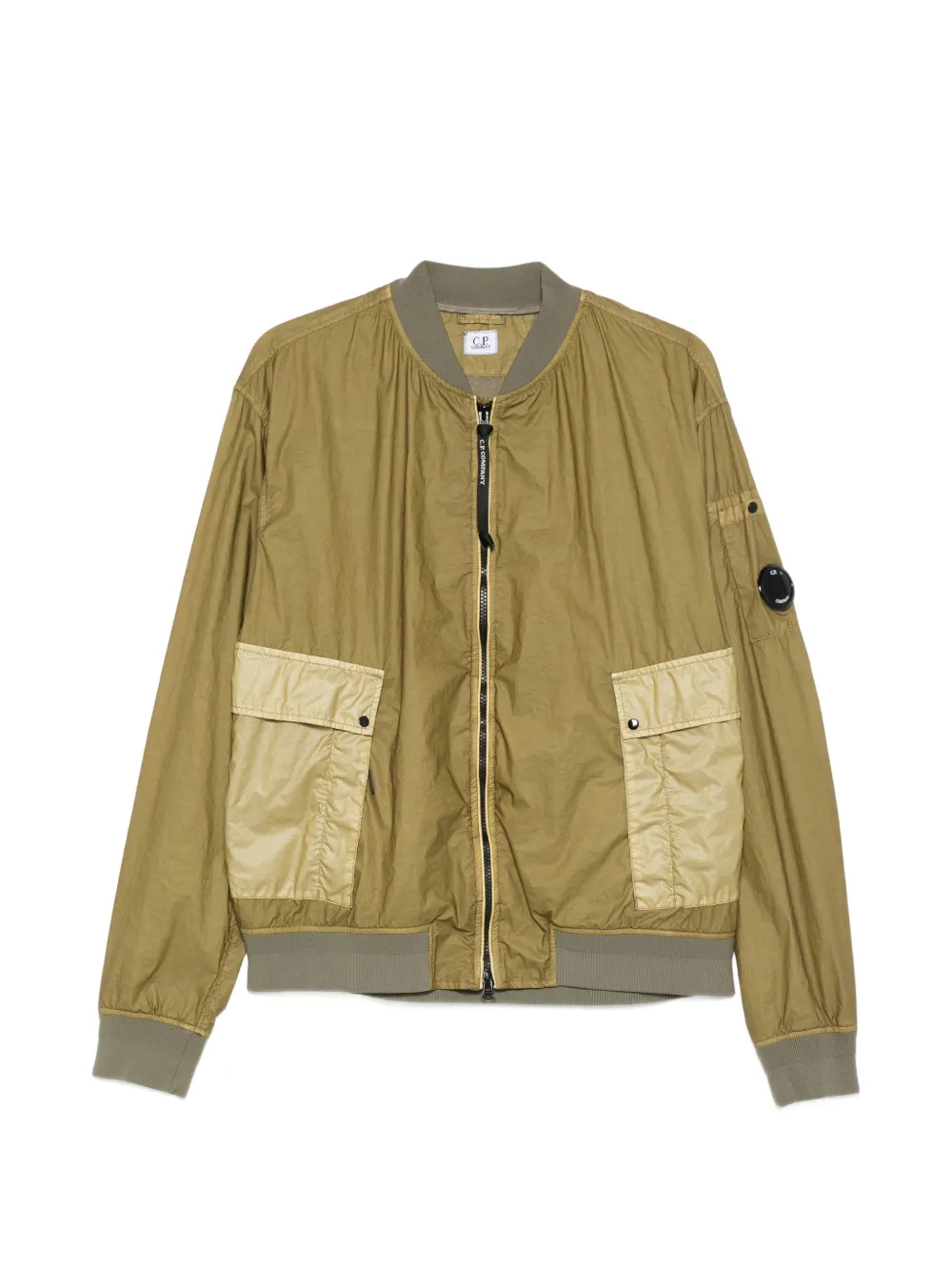 C.P. Company flap-pocket zip jacket - Verde