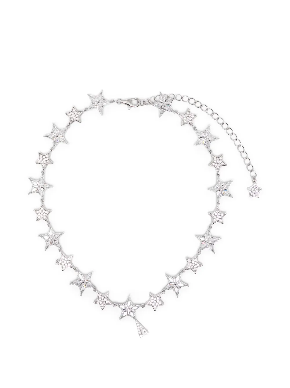 YVMIN Lucky Star V necklace - Argento