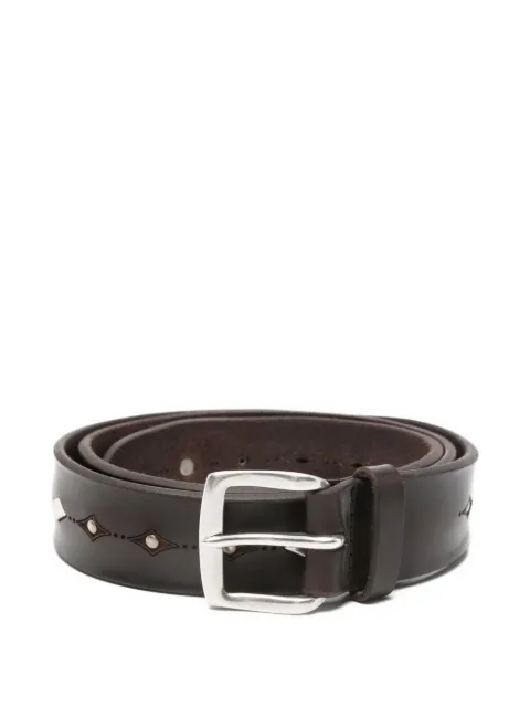 Orciani stud-embellished cut-out belt