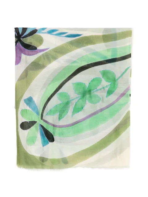 SGOMBERO CANTINE floral printed scarf
