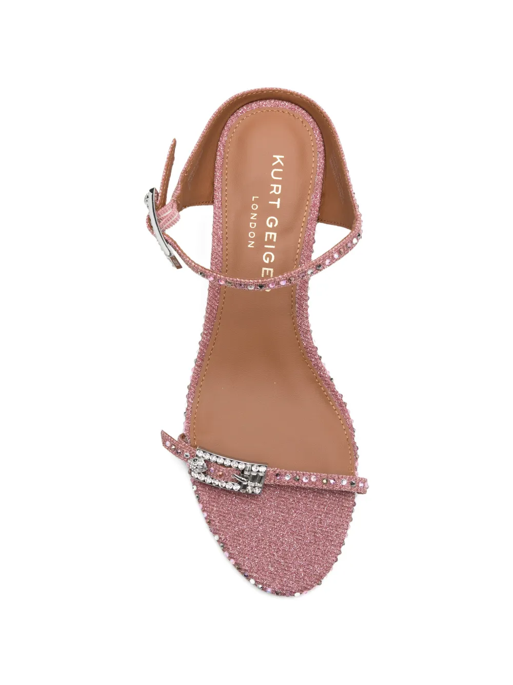Kurt Geiger Sandalen met gespdetail Roze