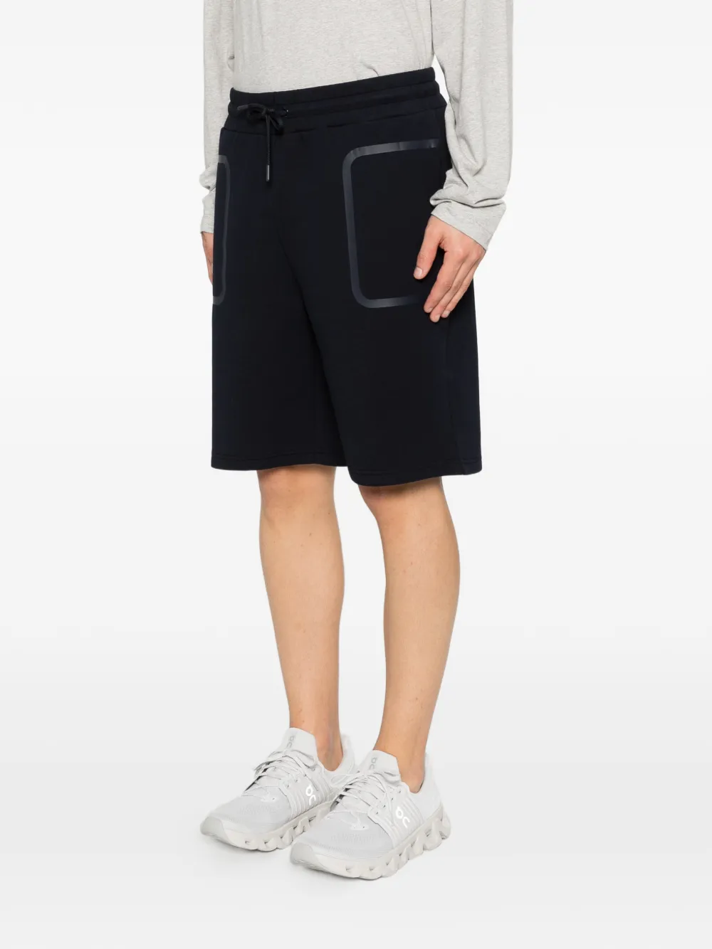  Peuterey Drawstring-fastening Shorts - Blue 