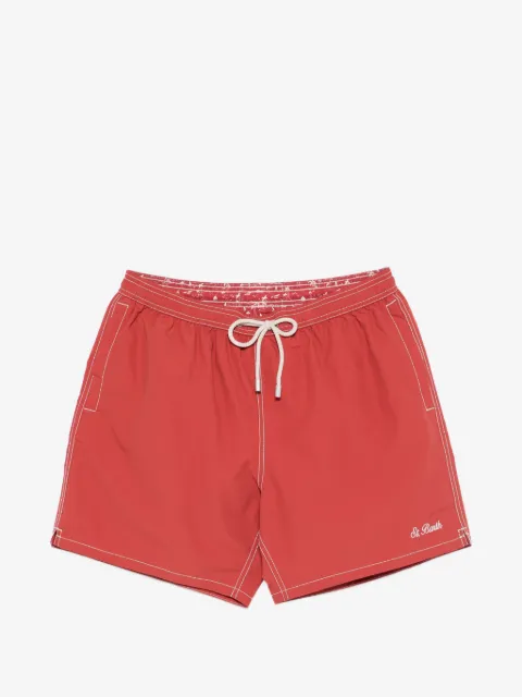 MC2 Saint Barth Patmos contrast-stitch swim shorts