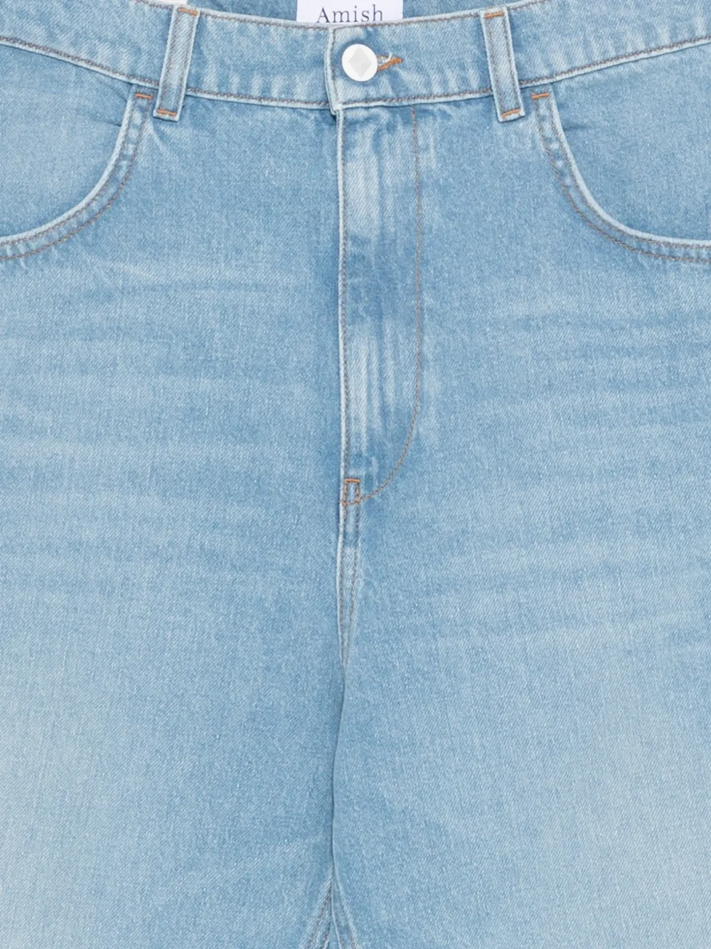  Amish Vaqueros Tommy Con Trabillas - Azul 