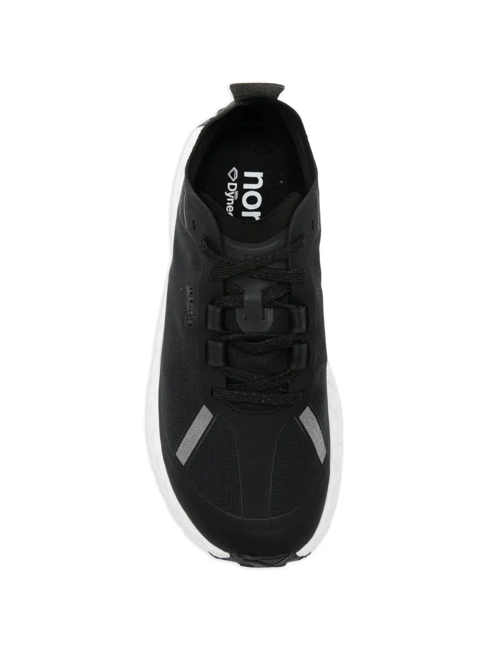 norda Sneakers met logo Zwart