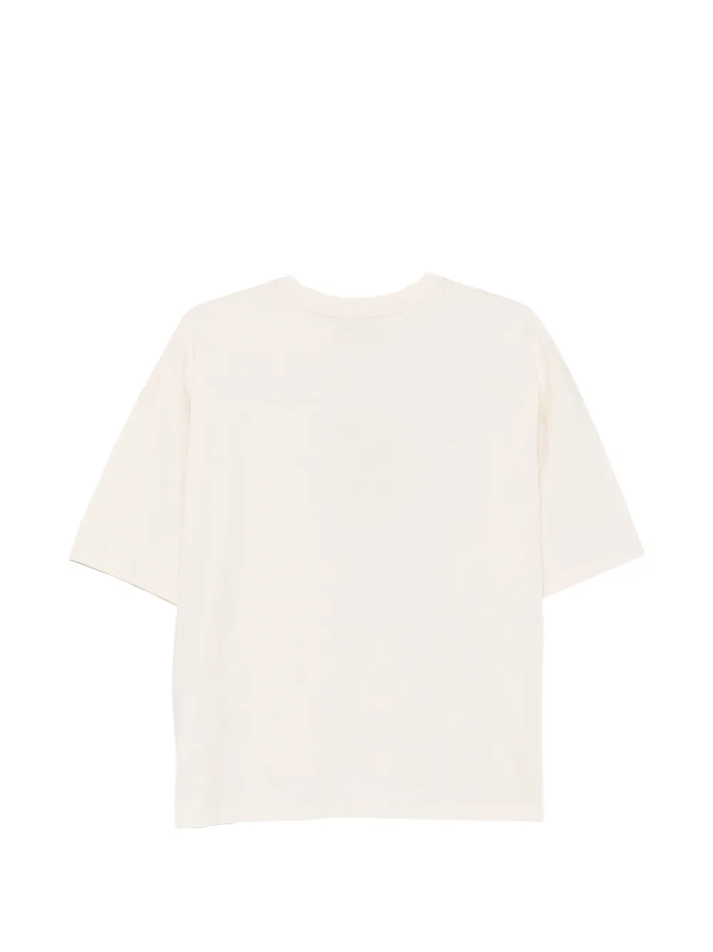 Woolrich T-shirt met geborduurd logo Beige