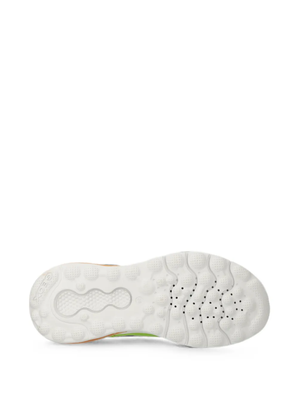 Geox Kids Activart Illuminus mesh-panelled lace-up sneakers Groen