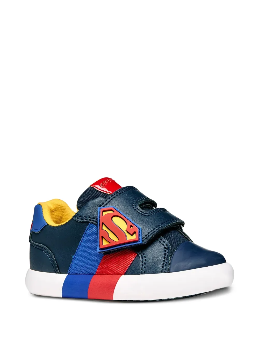 Geox Kids Superman touch-strap sneakers - Blu