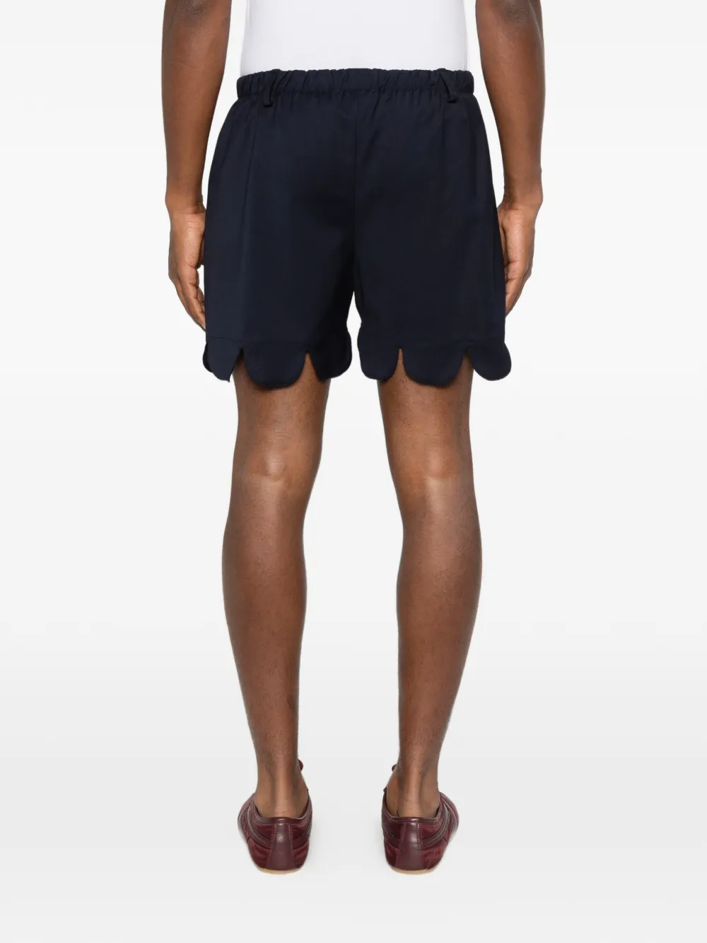 Charles Jeffrey Loverboy Scalloped Boxer Shorts | Blue | FARFETCH
