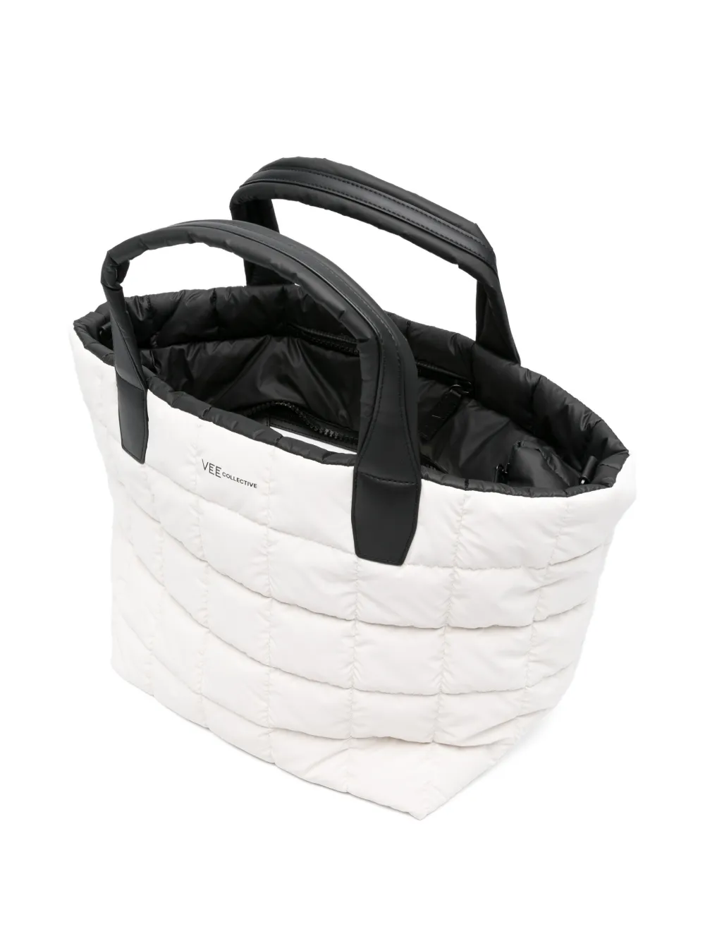 VeeCollective Porter medium gewatteerde shopper Beige