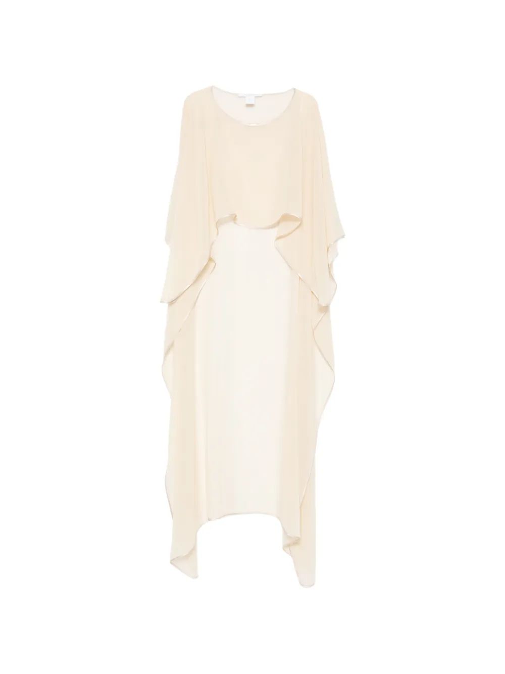 DE SANTIS asymmetric cape - Nude