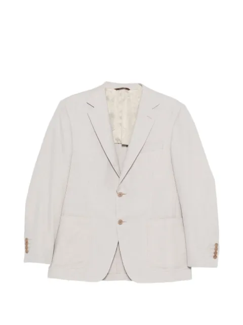 Canali chest-pocket blazer