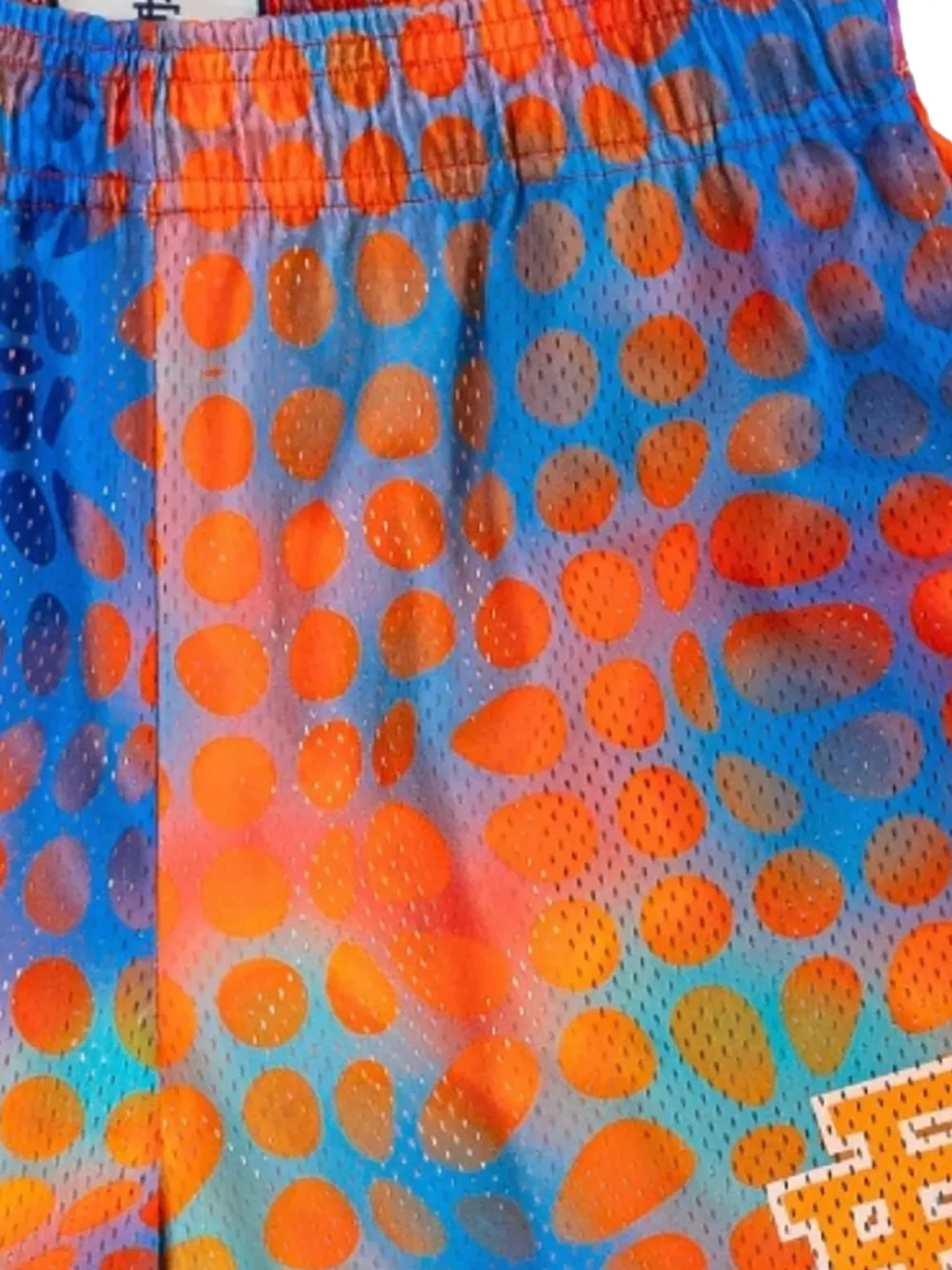 ERIC EMANUEL Basic shorts met print Blauw