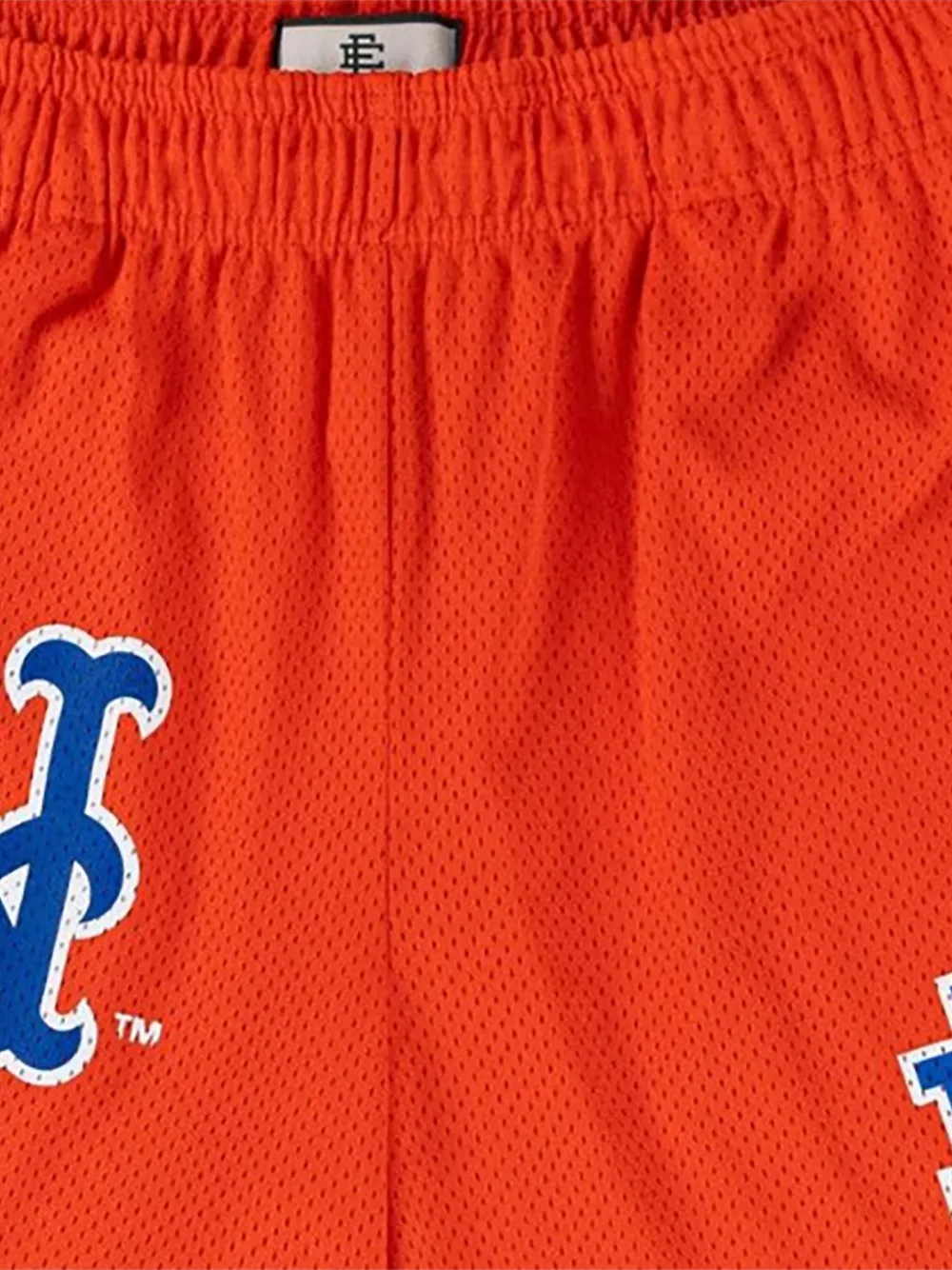 ERIC EMANUEL Shorts met logodetail Oranje