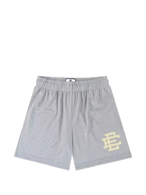 ERIC EMANUEL x Interscope Records logo-print Mesh Shorts | Grey
