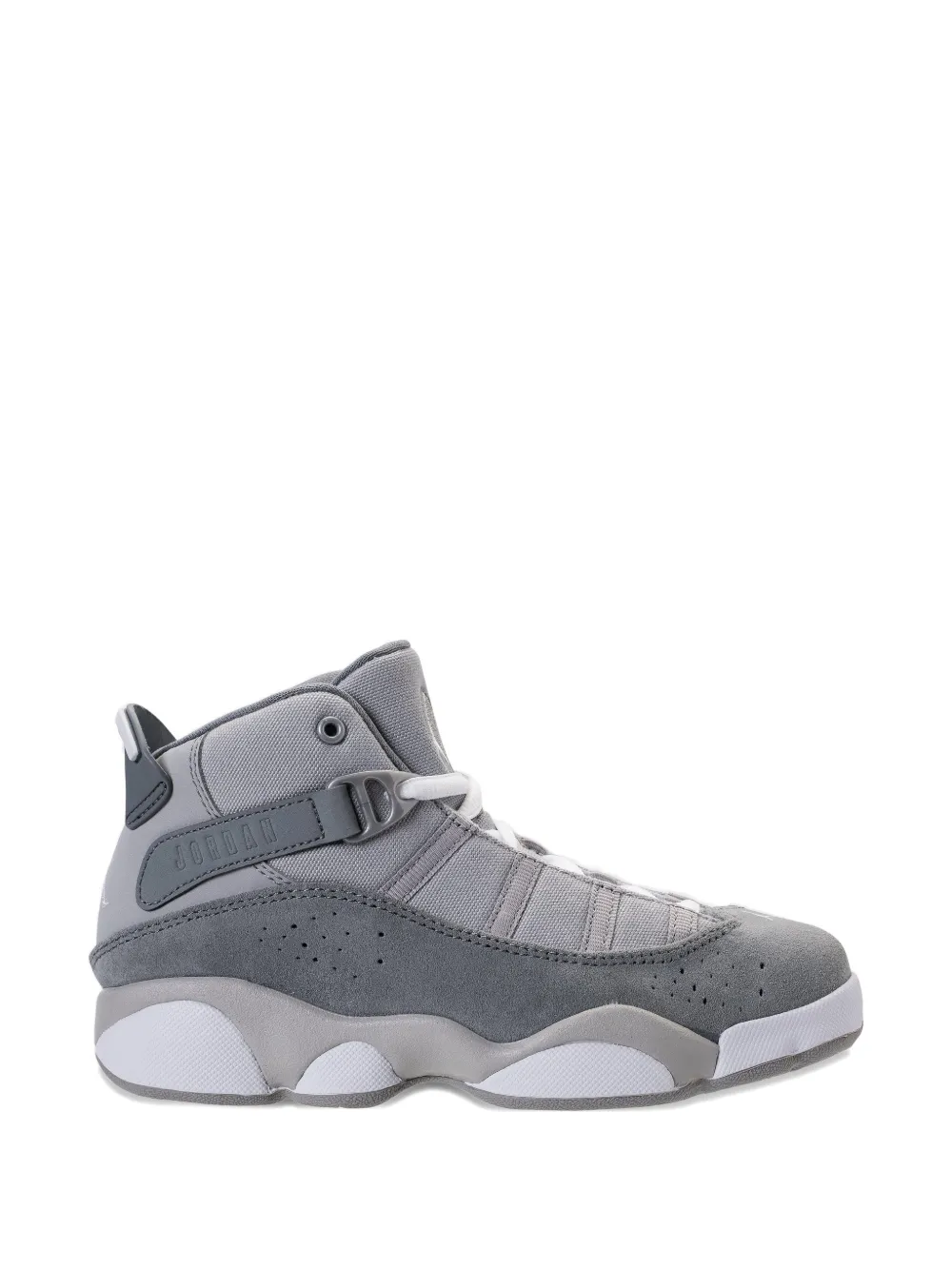 Jordan Kids 6 Rings high-top sneakers Grijs