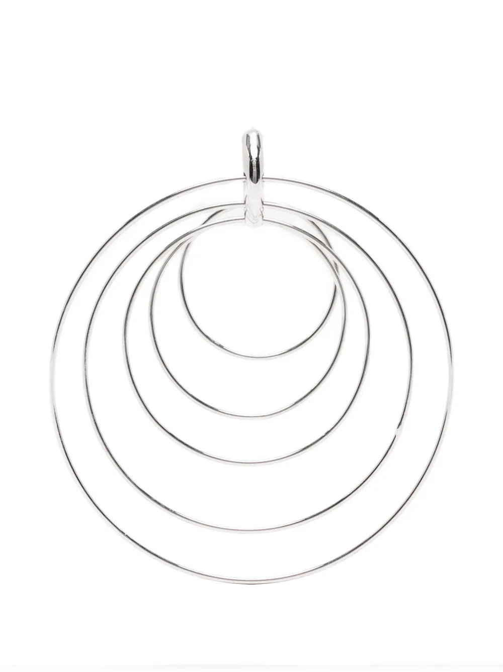 Panconesi Serpent hoop earings - Argento