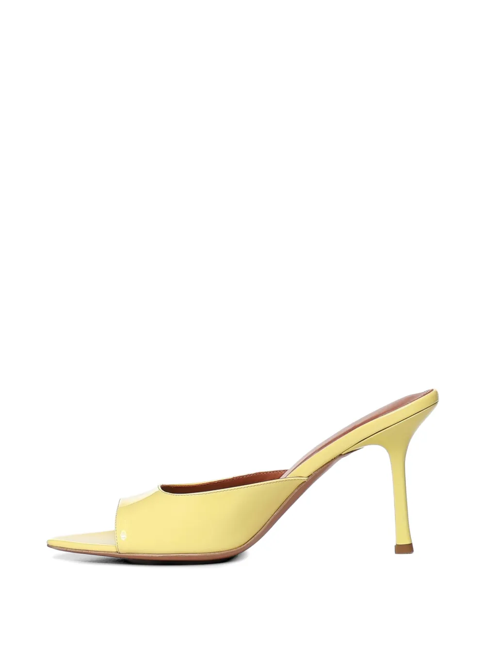 Giuliano Galiano Connie peep-toe sandals Geel