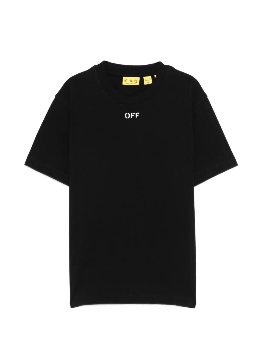 Off-White Kids logo T-shirt - Nero