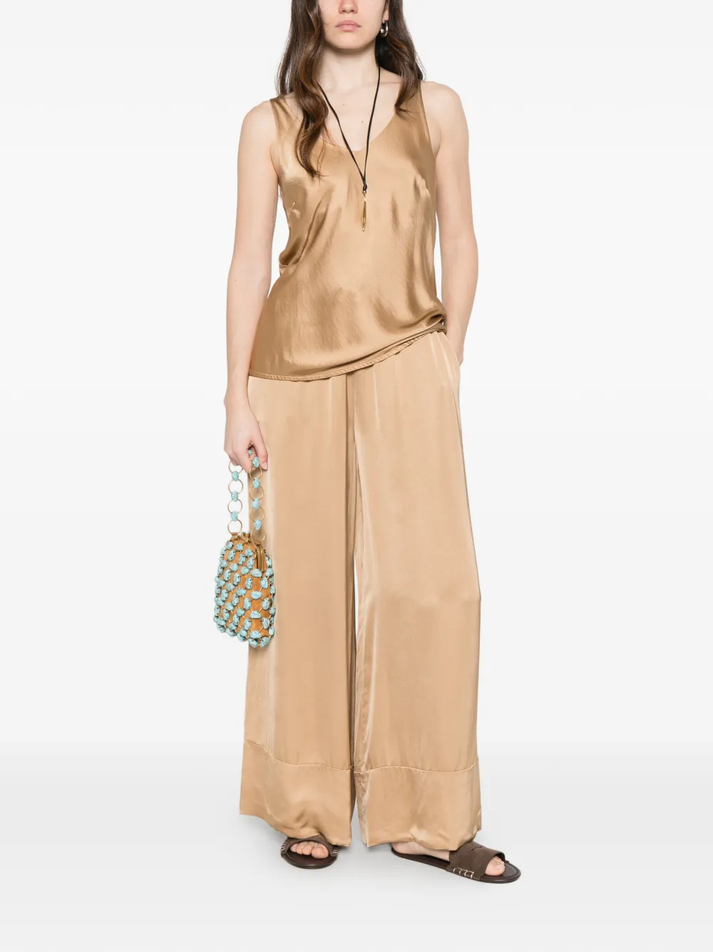  Dixie Top Con Cuello En V - Neutro 