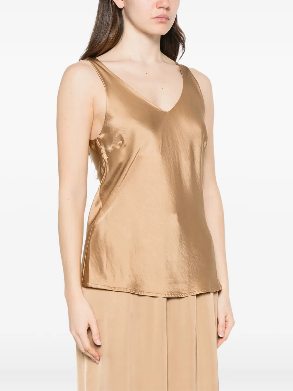  Dixie Top Con Cuello En V - Neutro 